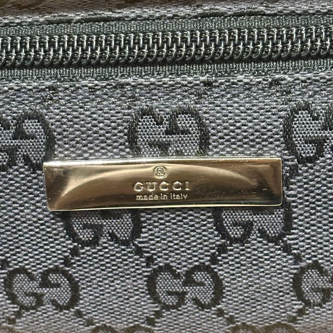 ハンドバッグ美品 GUCCI グッチGGキャンバス アクセサリーポーチ 2123