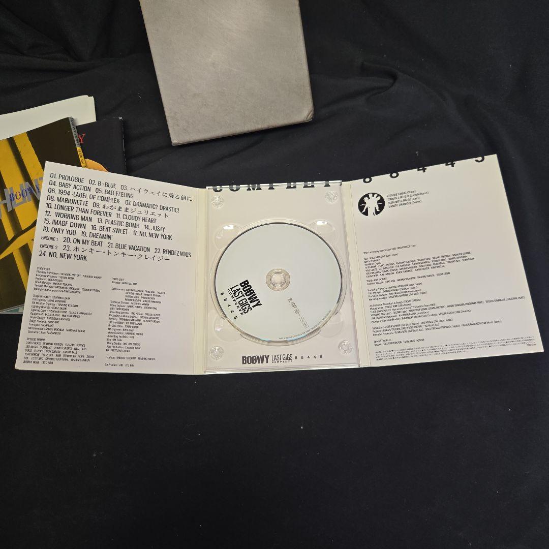 BOØWY DVDセット ライブ・シングル集