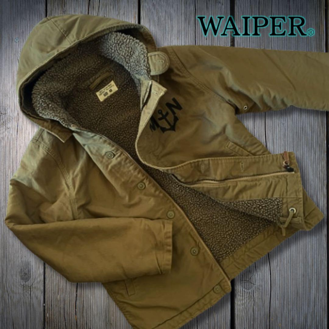 『希少品薄◎』WAIPER.inc(ワイパー)フランス海軍デッキジャケット