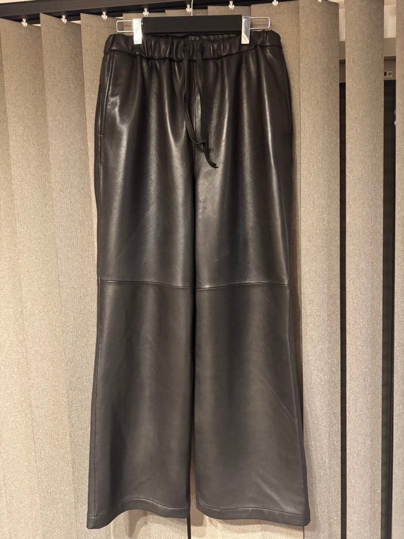 最終値下げ25AW yoke sheep leather easy pants