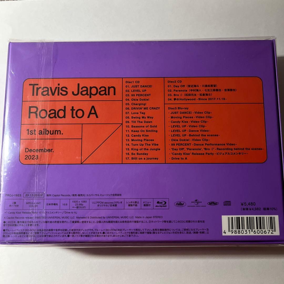 Travis Japan Road to A シュリンク　CD付き