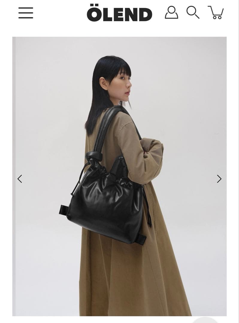 バッグ OLEND ONA VEGAN LEATHER
