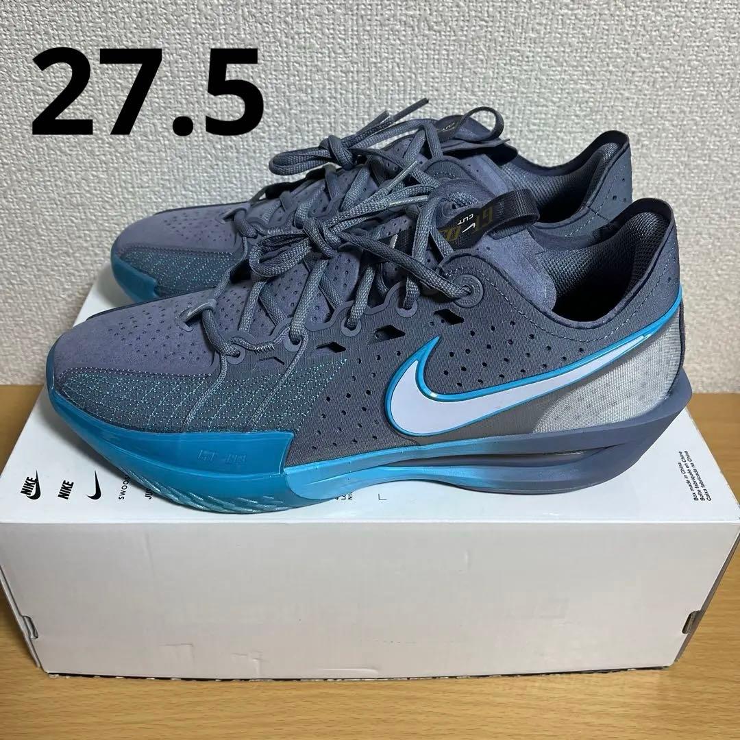 新品 NIKE AIR ZOOM G.T. CUT3 SLATE 27.5cm