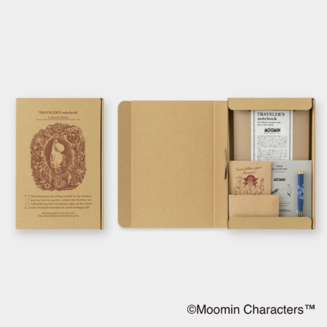 【抽選限定販売品】トラベラーズノート 限定セット MOOMIN パパの思い出