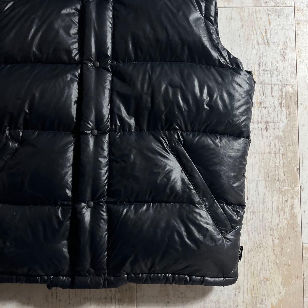 MONCLER モンクレール フランス製 青タグ ダウン ベスト ダークネイビー