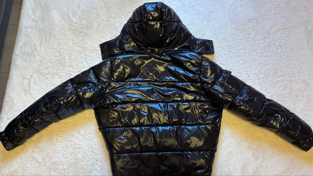 MICHAEL KORS ダウンジャケット　ブラック　フード付き　Mサイズ