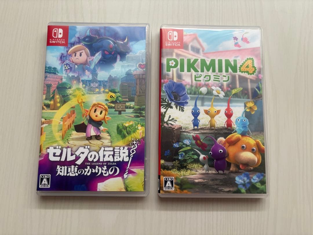 Switch ソフト 2本セット ゼルダの伝説 ピクミン4