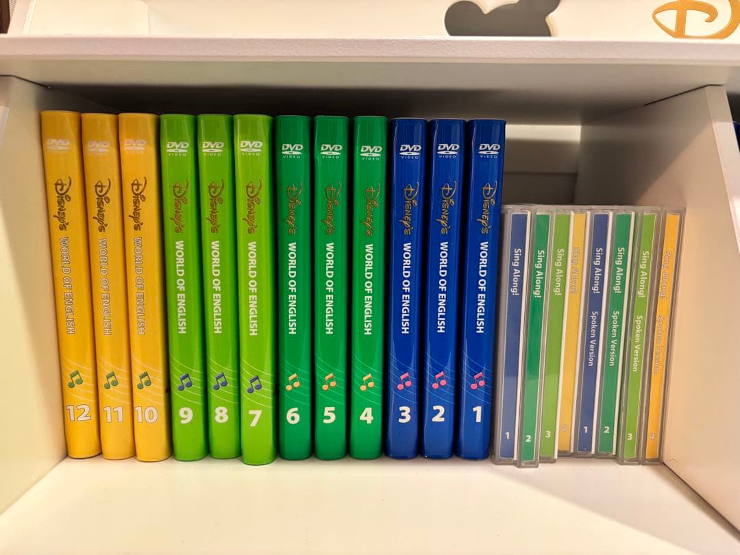 ワールドイングリッシュ　ディズニー　セット