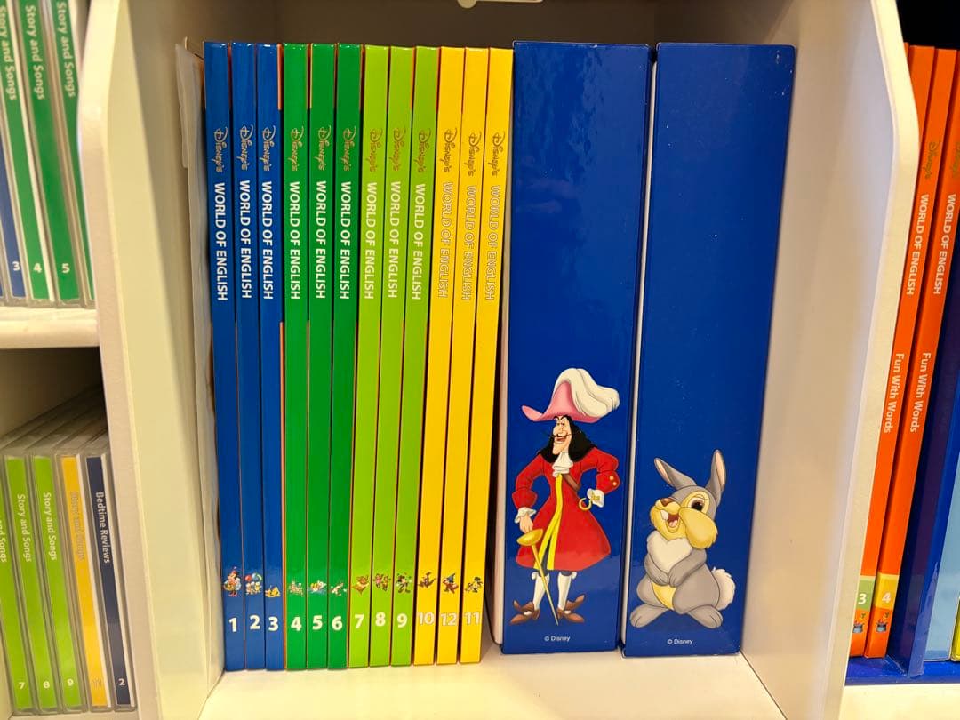ワールドイングリッシュ　ディズニー　セット