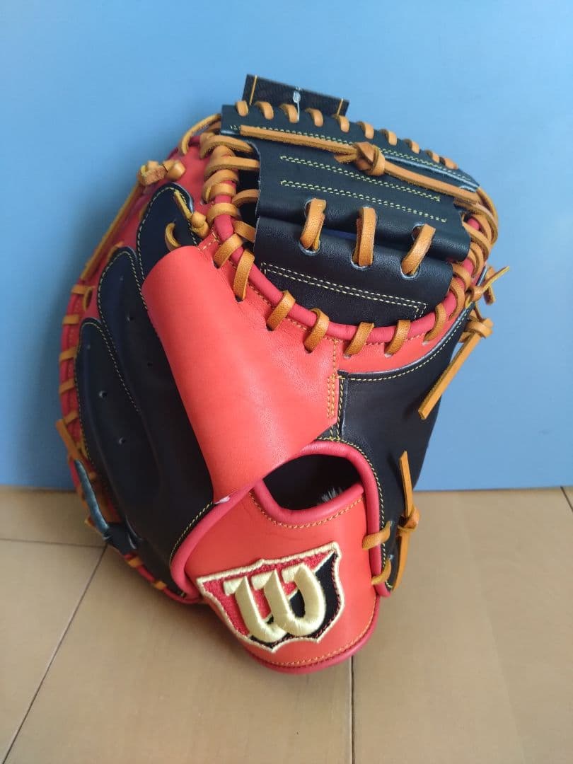 Wilson ウィルソン トレーニング用ミット 捕手用　WTAHTG2BZ
