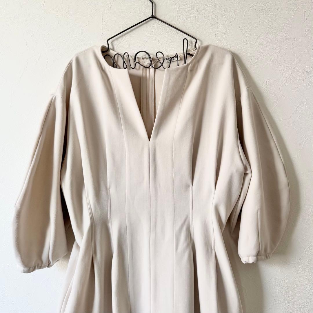 VERMEIL par iena CARREMAN ウエストシェイプワンピース