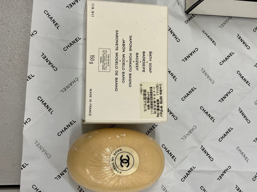 CHANEL香水、トワレ、石鹸セット売り