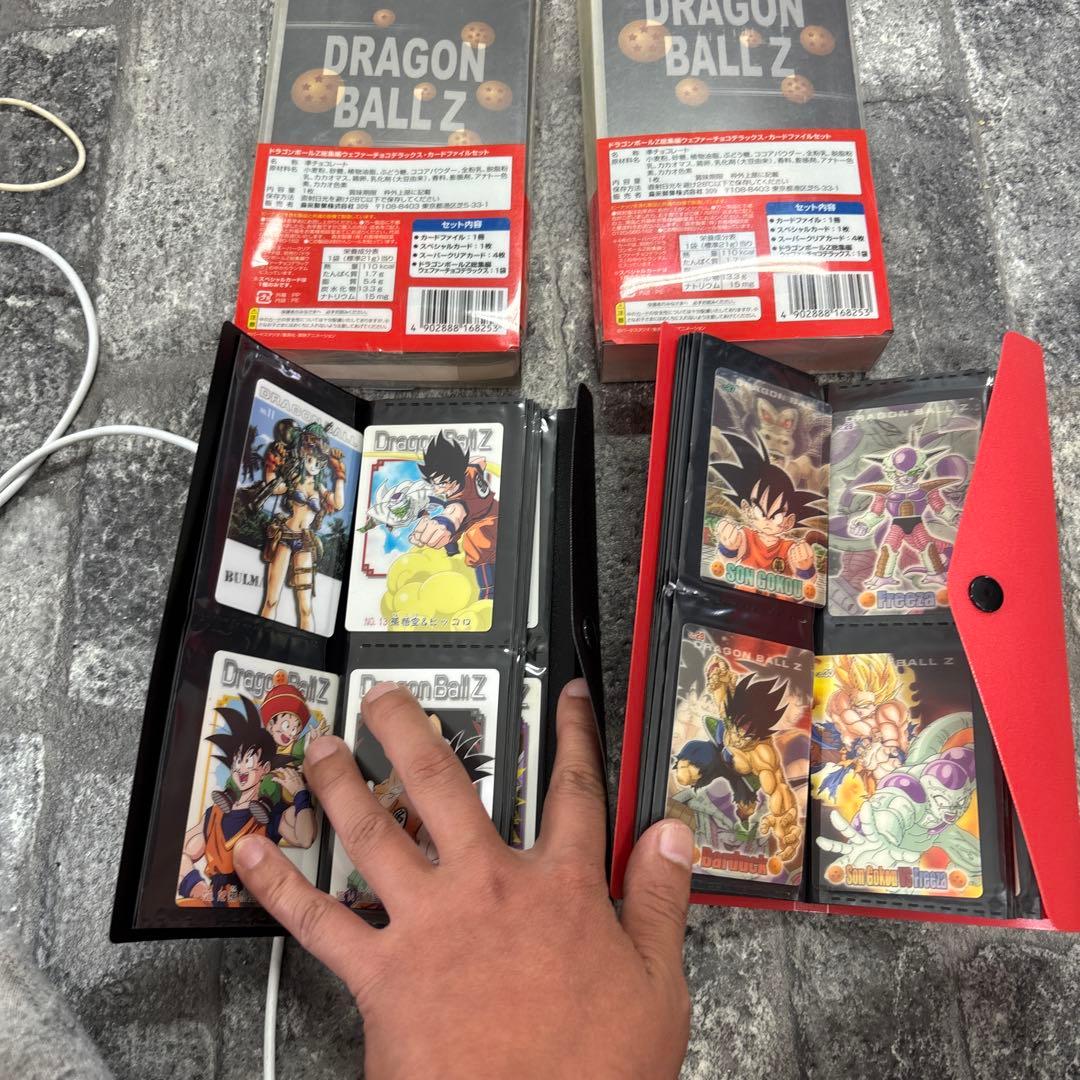 ドラゴンボールZ カードファイル2個セット＋カード100枚以上