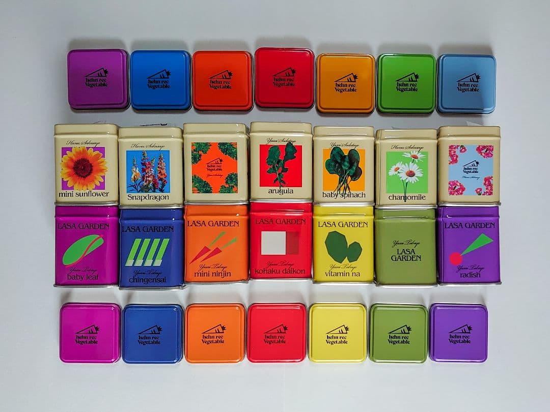 ★藤井風 LASAGARDEN 野菜・花【未使用缶のみ】コンプリート14缶セット