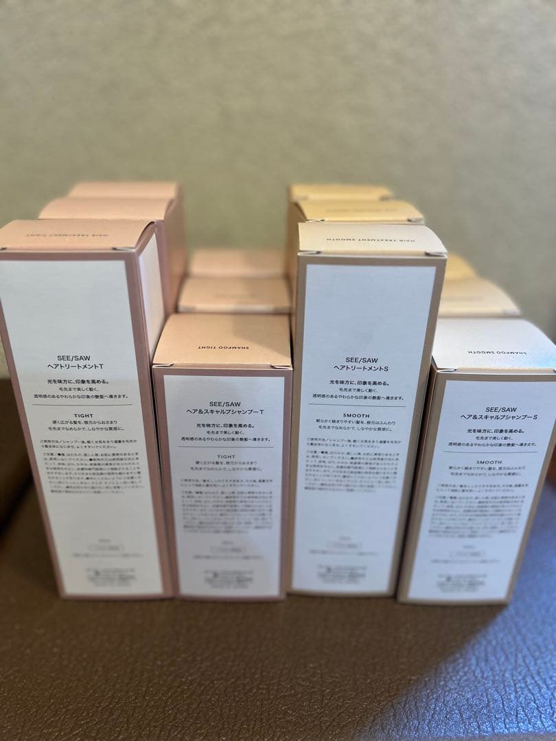 SEE/SAW TIGHT & SMOOTH シャンプー・トリートメント セット