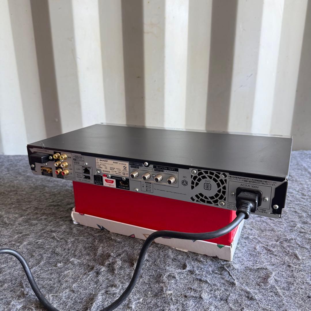 CK59✨ シャープ 2TB ブルーレイレコーダー AQUOS 3番組同時録画