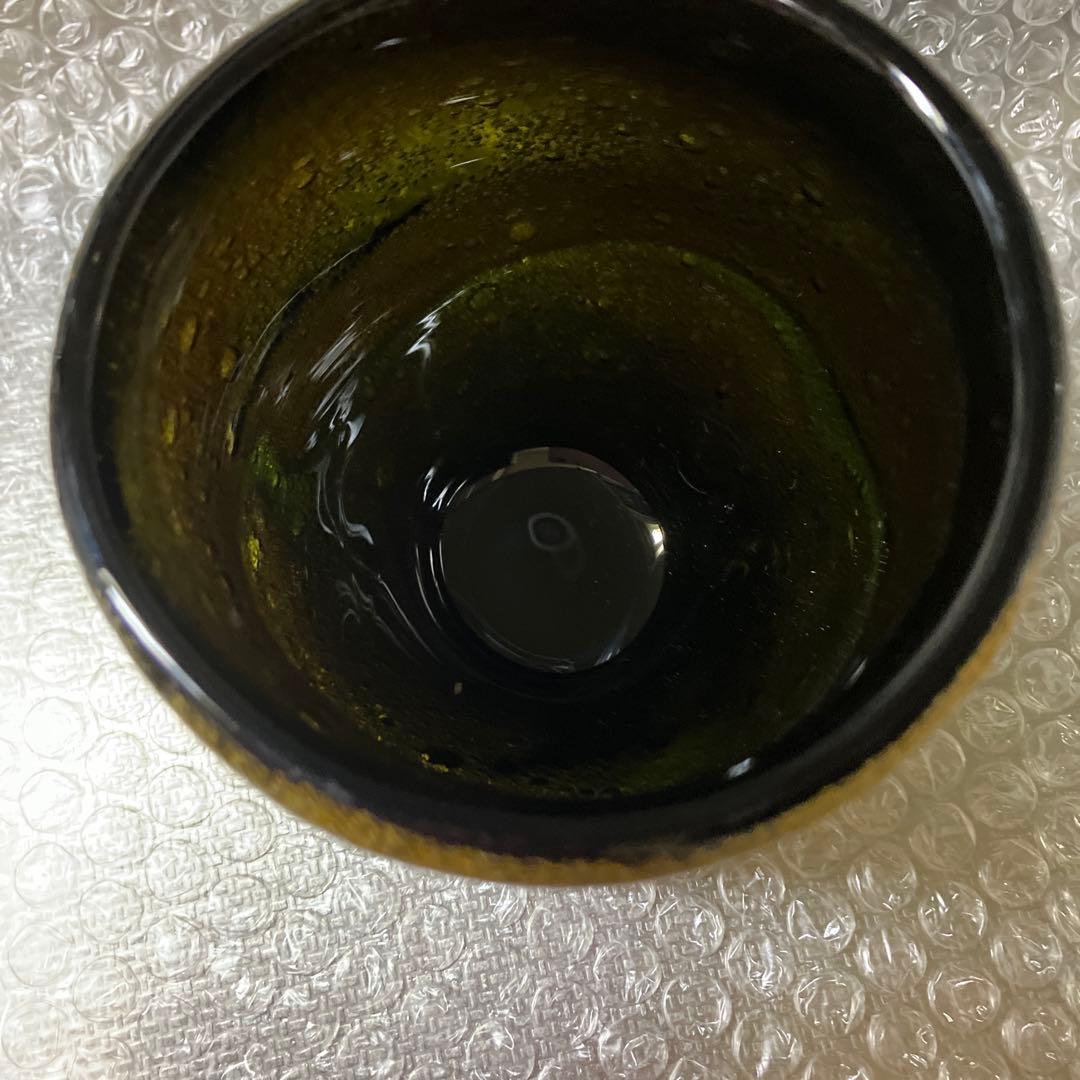 稲嶺盛吉　泡グラス