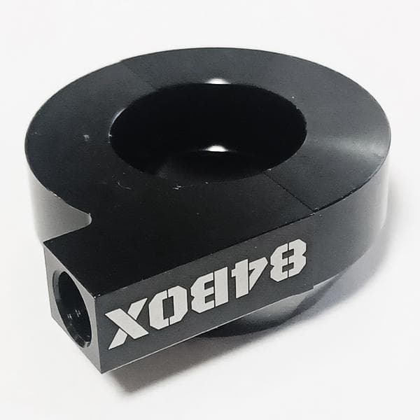 84BOX ハチヨン ボックス 黒 アルミ アルマイト スロットル ホルダー