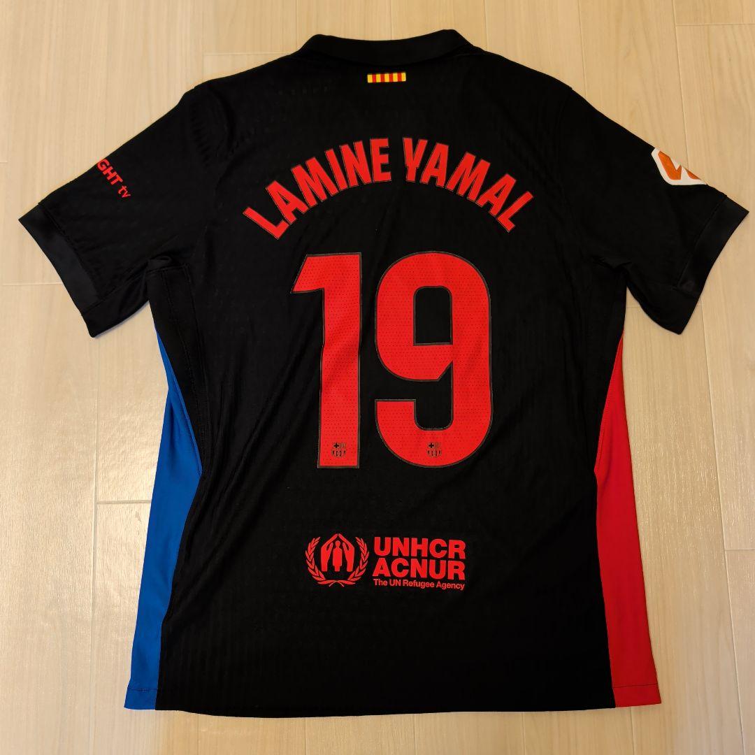 バルセロナ 24-25 アウェイ オーセンティックユニフォーム ヤマル 美品