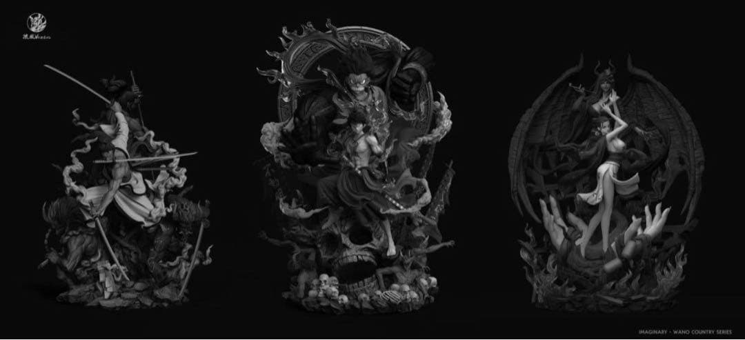 ONE PIECEワンピース ニコ・ロビン 和の国編 フィギュア ガレージキット