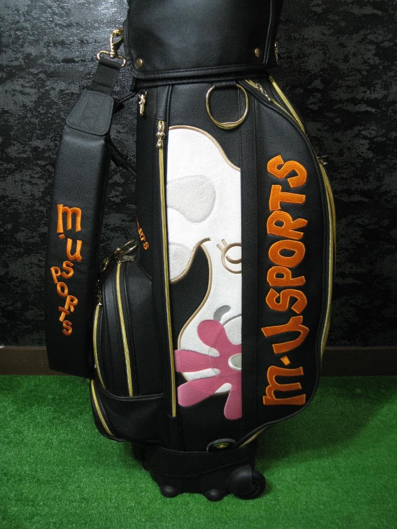 m-u SPORTS ゴルフキャディバッグ ウサギデザイン(G183)