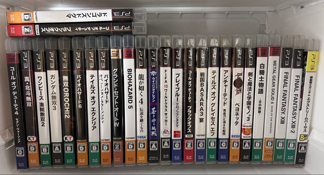 【値下げ相談可】 ゲームソフト　125本　まとめ売り