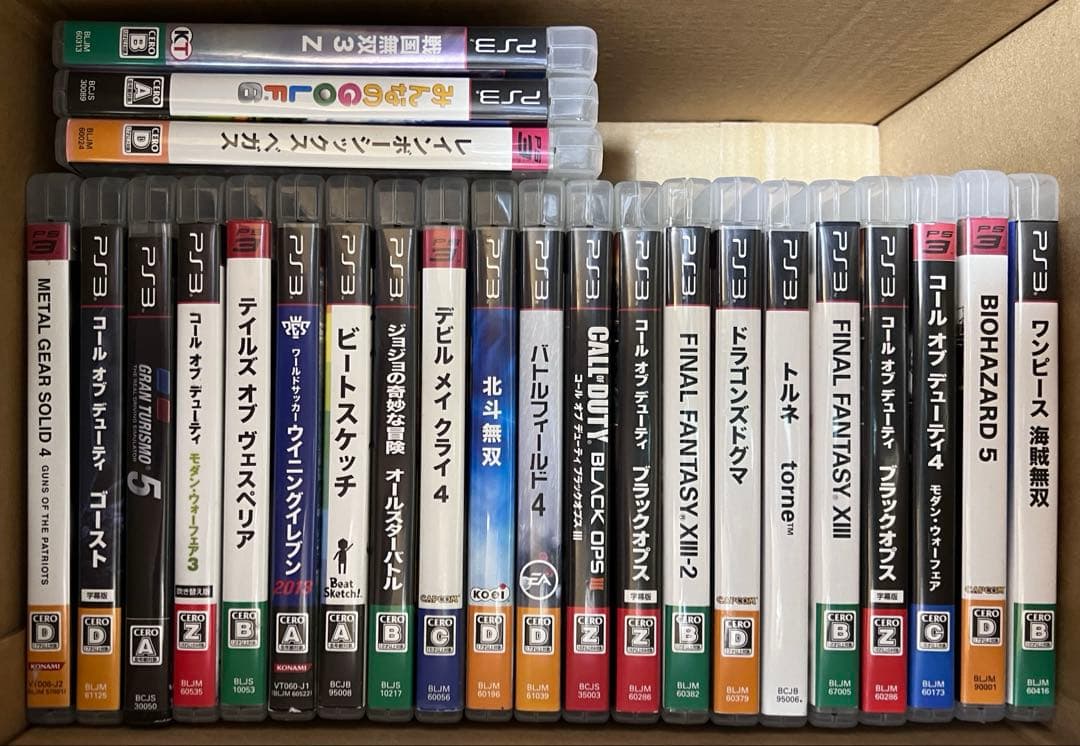 【値下げ相談可】 ゲームソフト　125本　まとめ売り