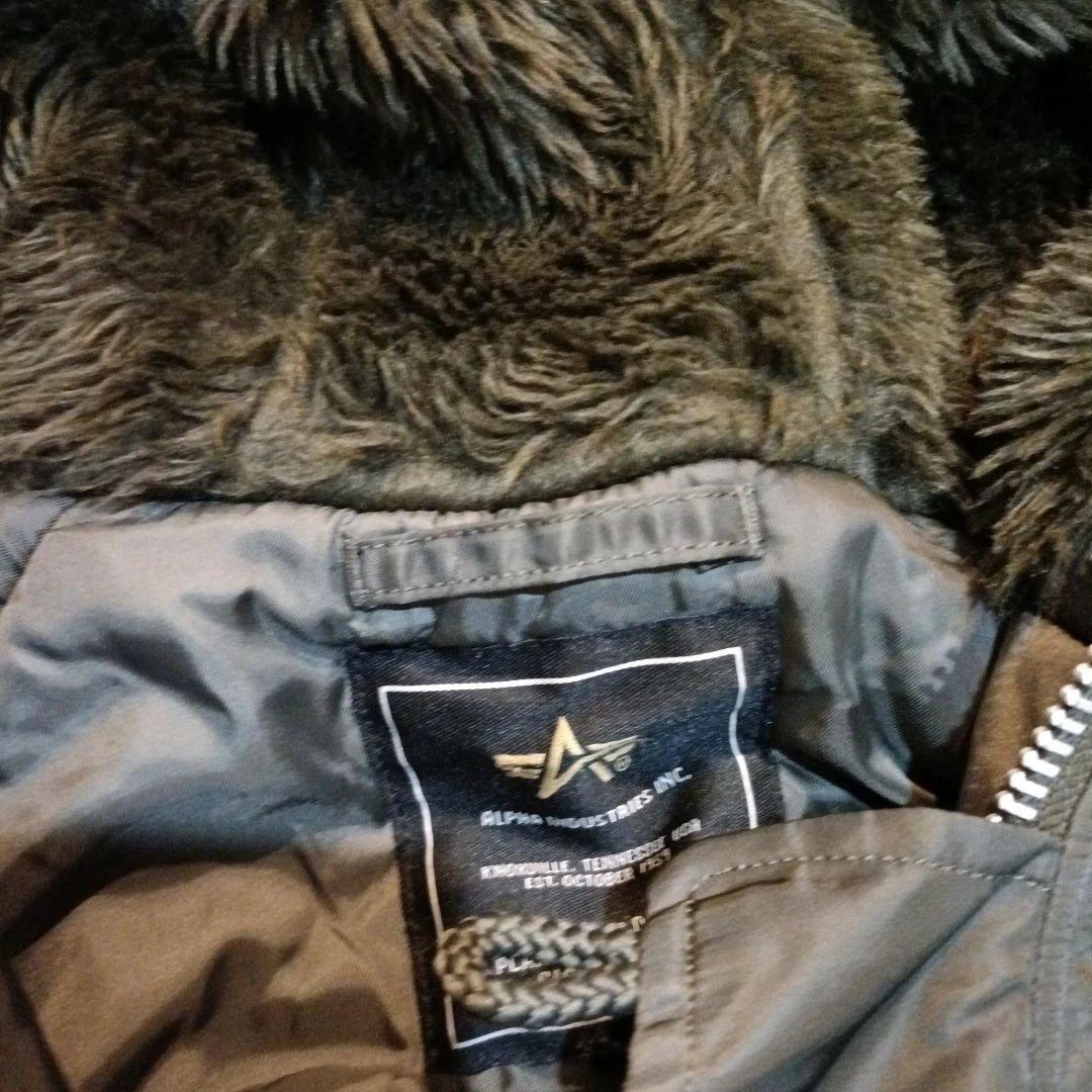 D*バ様 美品☆alpha N3B☆カーキグリーン　XL