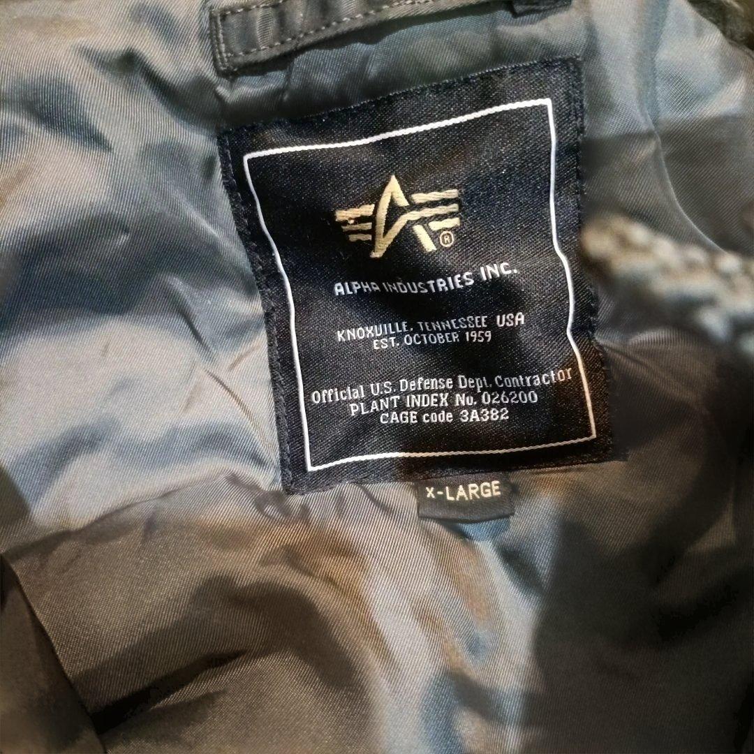 D*バ様 美品☆alpha N3B☆カーキグリーン　XL