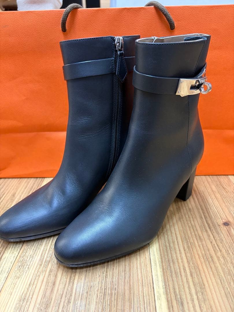 エルメス　ショートブーツ　サンジェルマン