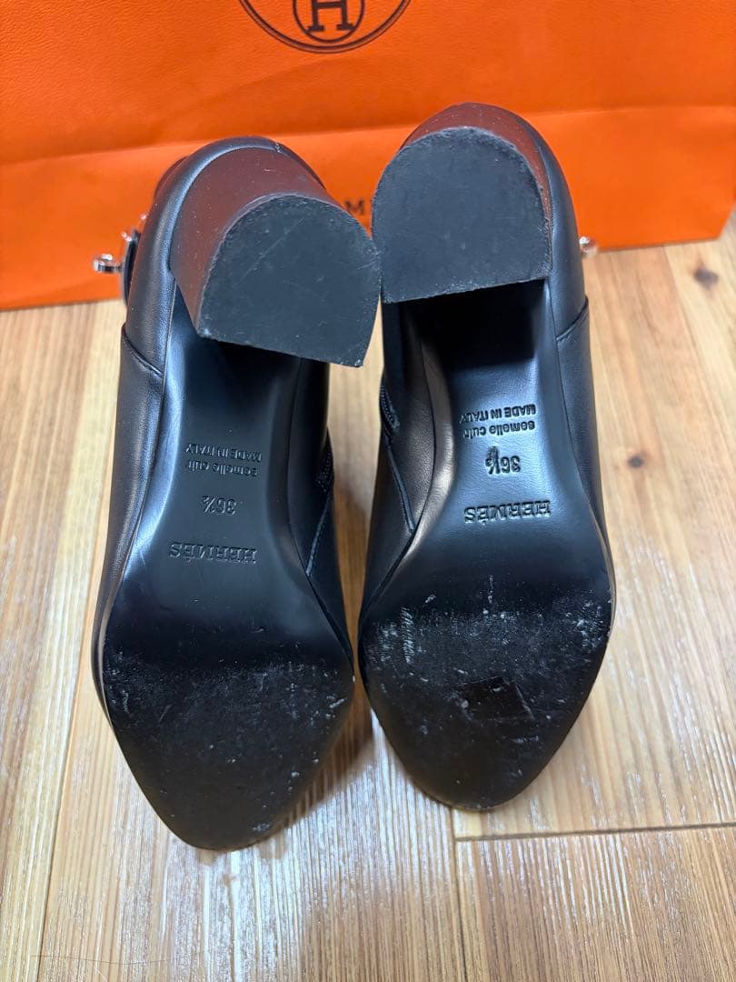 エルメス　ショートブーツ　サンジェルマン