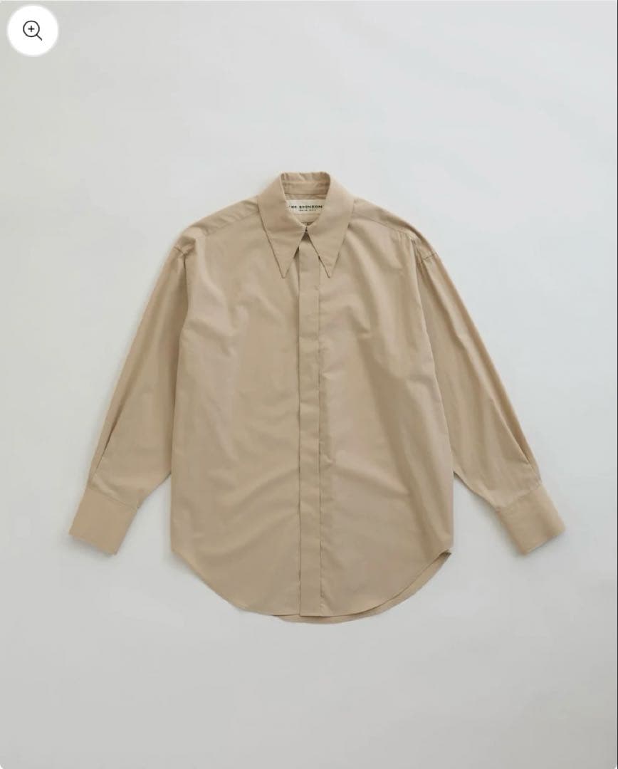 THE SHINZONE ベージュ 長袖シャツ