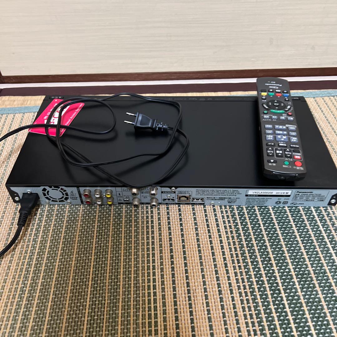 DIGA ブルーレイレコーダー　パナソニック　DMR-BWT630※リモコン付き