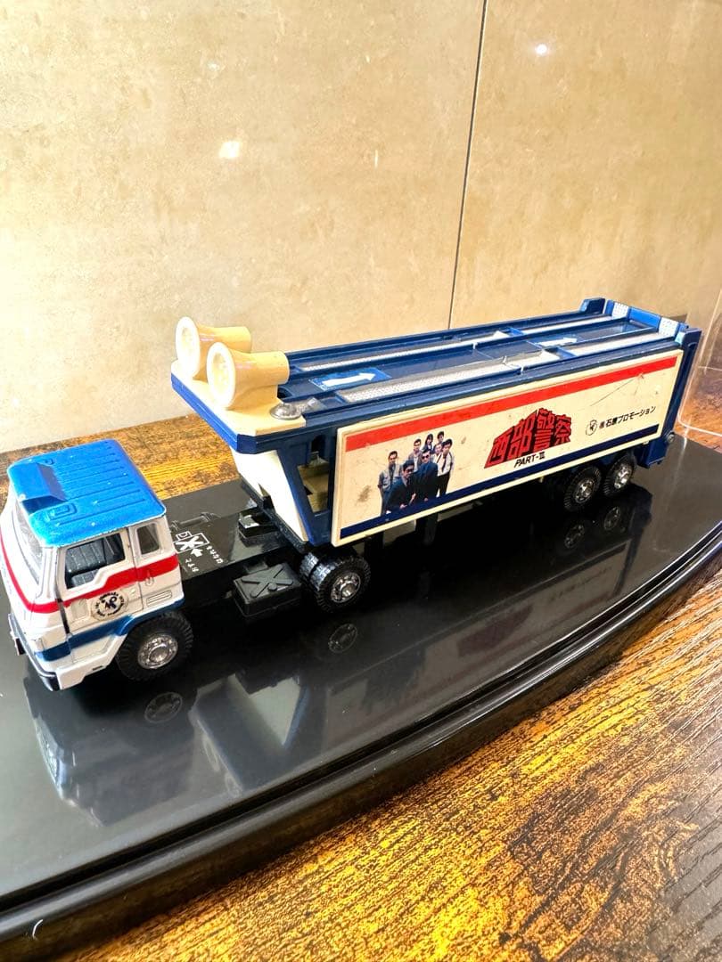 ꕤ୭*ヨネザワ Diapet ダイヤペット 西部警察キャリアカー C-7 積載車