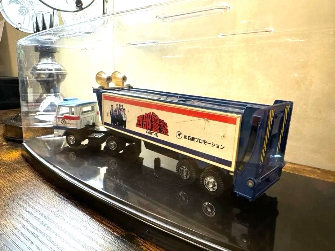 ꕤ୭*ヨネザワ Diapet ダイヤペット 西部警察キャリアカー C-7 積載車