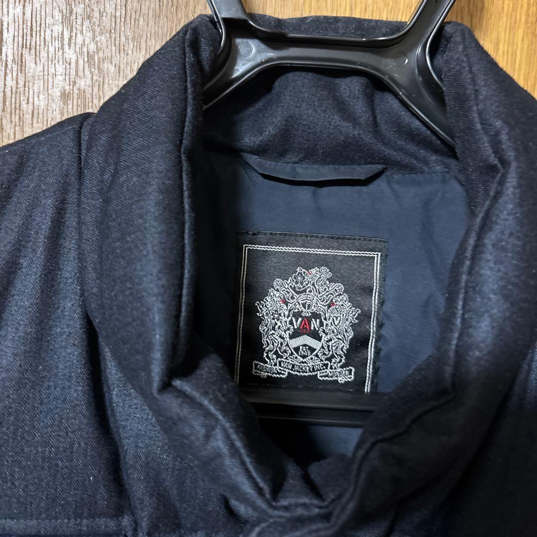 VAN JAC ネイビー ダウンベスト