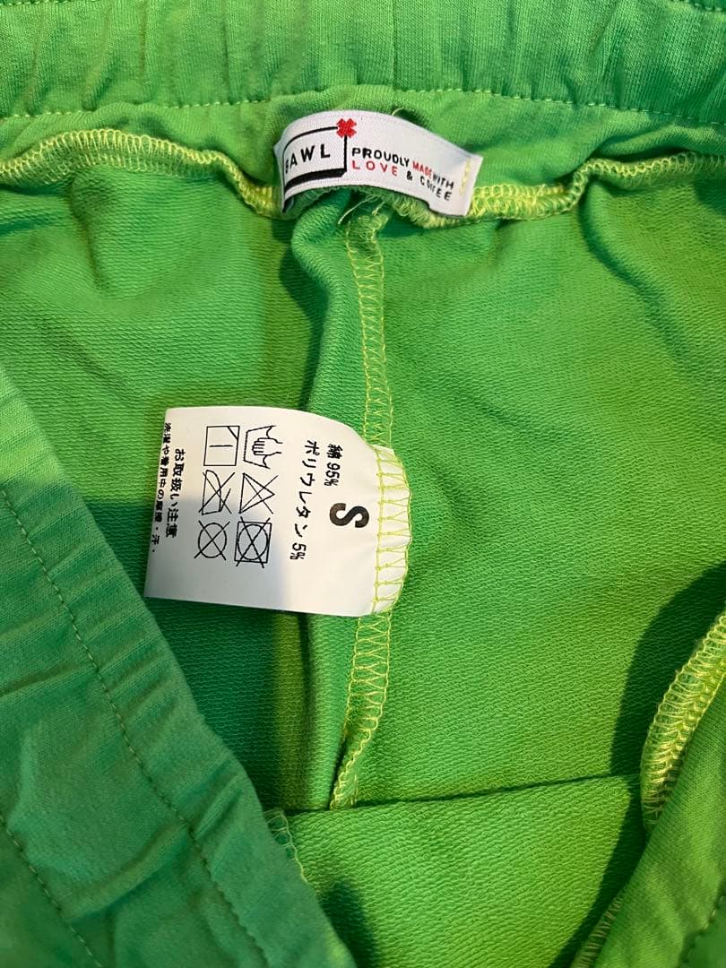 かなり美品　BAWL ロゴ入りタンクトップとパンツの上下セット