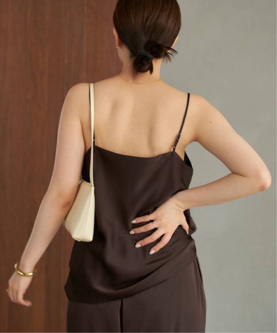 週末限定セール新品未使用タグ付き☆Plage dull satin キャミソール