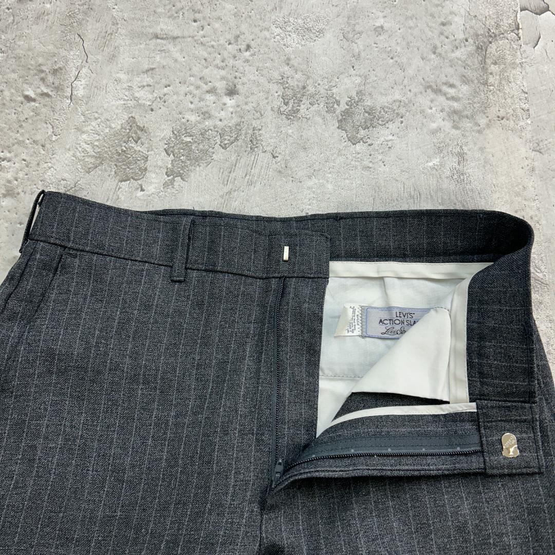 と*ん様 80s〜　リーバイス　ACTION SLACKS　スラックス　古着　グ