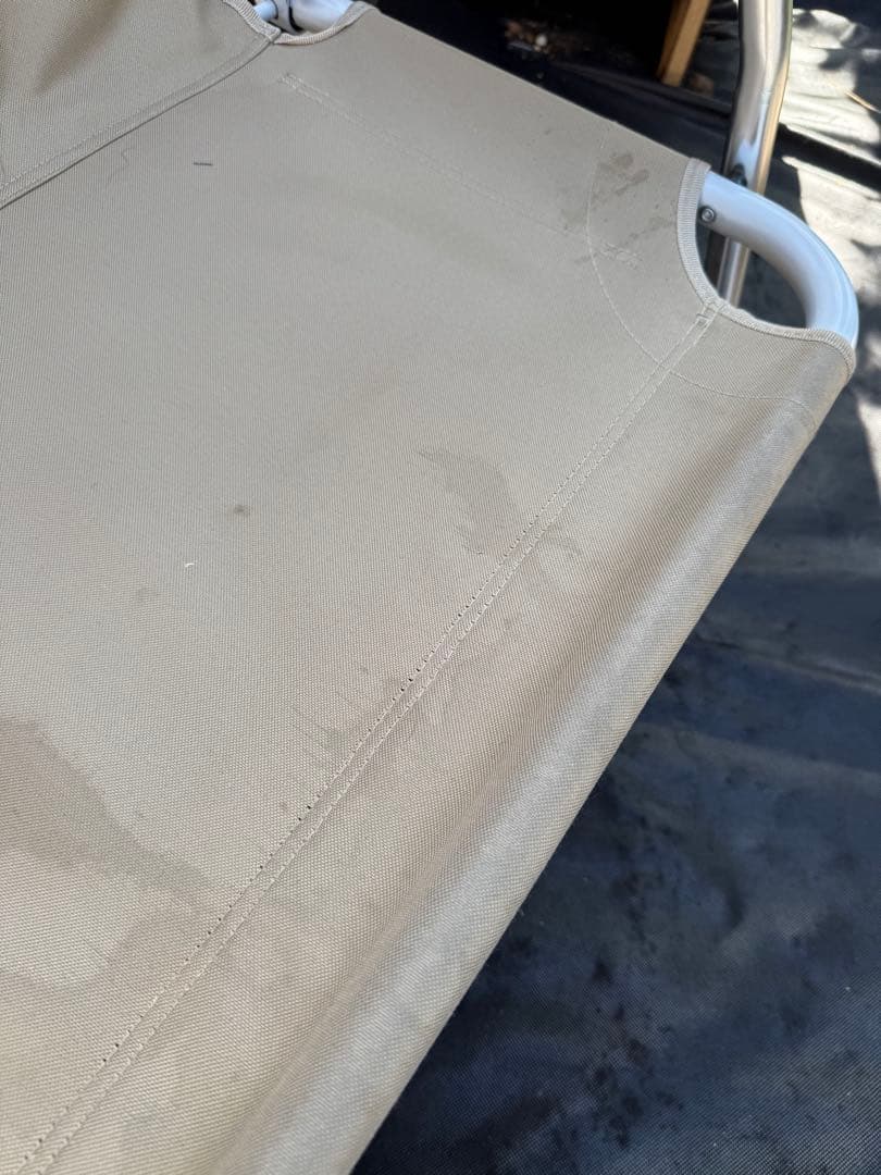 DOD グッドラックソファ ベージュ 2人掛け 折りたたみチェア キャンプ