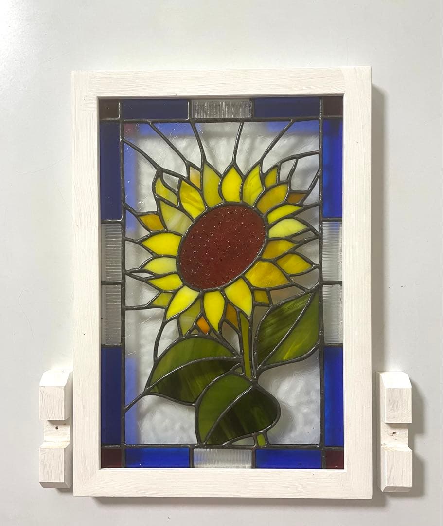 ステンドグラスパネル【向日葵】