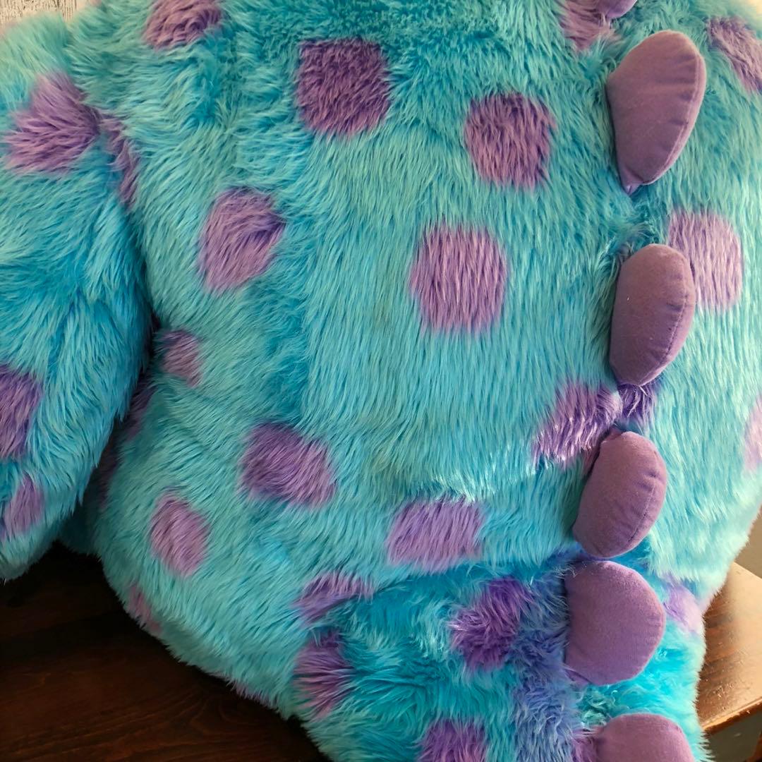 米国　ディズニーランド　モンスターズインク　サリー　特大ぬいぐるみ