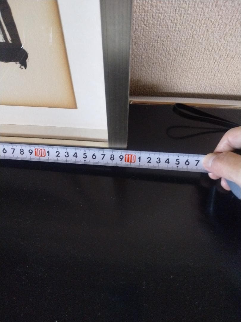 大型リトグラフ 額のサイズ 縦 80cm 横109.5cm