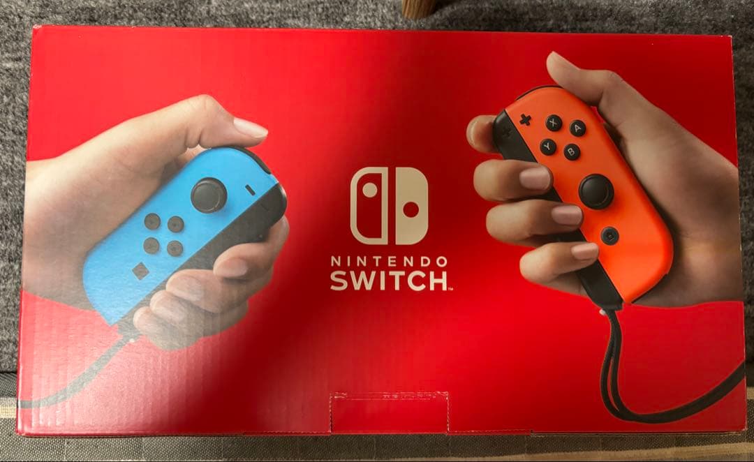 【ソフト付き！】Nintendo Switch 本体 青/赤 Joy-Con