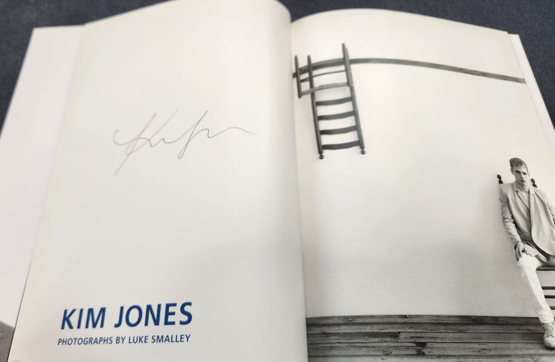 kim jones キム・ジョーンズ直筆サイン入り 限定版写真集