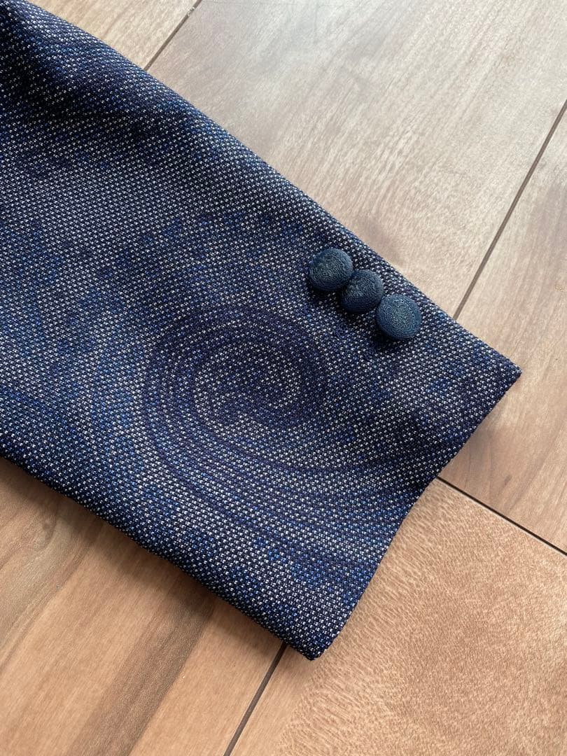 エトロ　テーラードジャケット　グレー