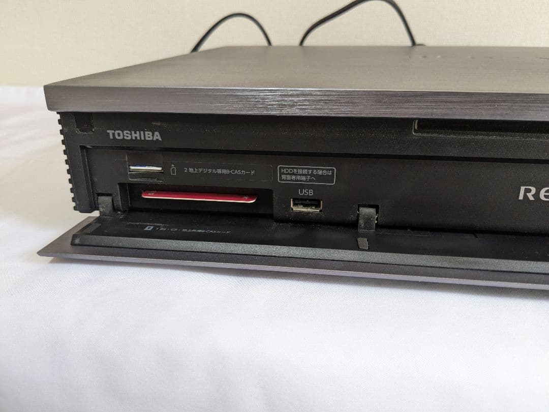 ジャンク品 TOSHIBA REGZA ブルーレイレコーダー DBR-M190
