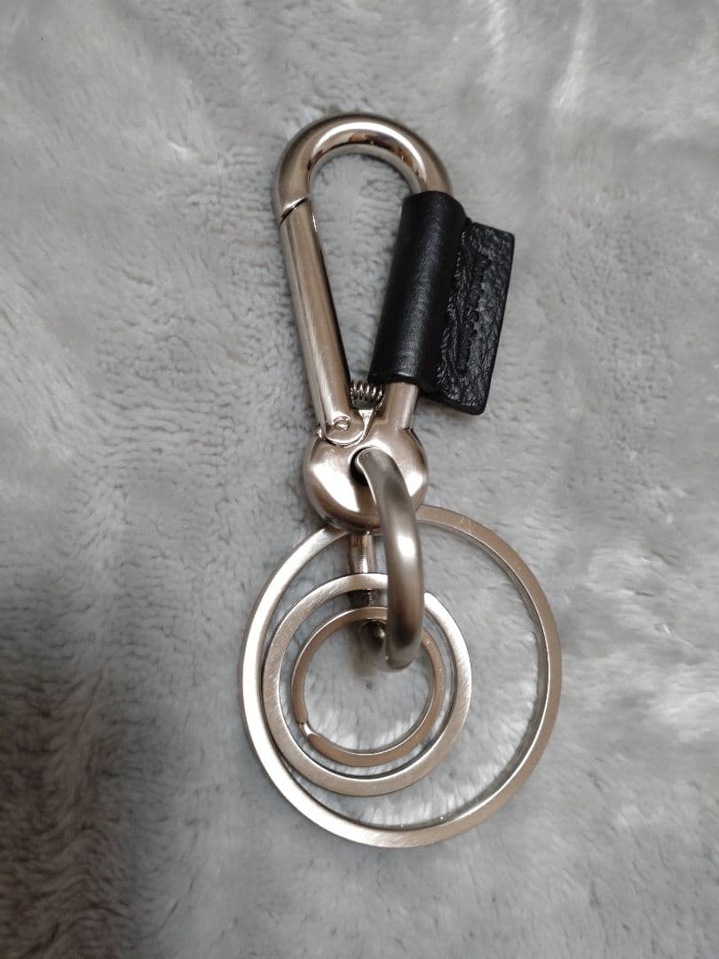 美品！Hender Scheme キーリング カラビナ ブラック アクセサリー