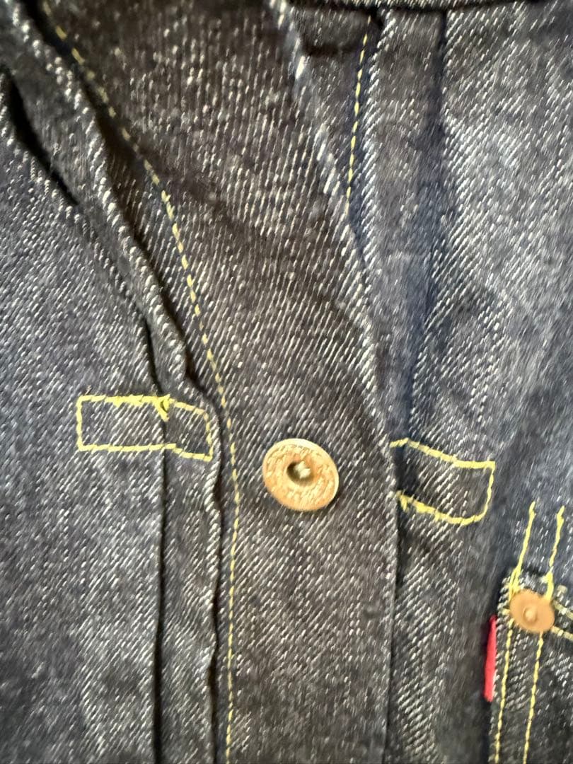 入手困難　little hand リトルハンド大戦デニムジャケット44Tバック