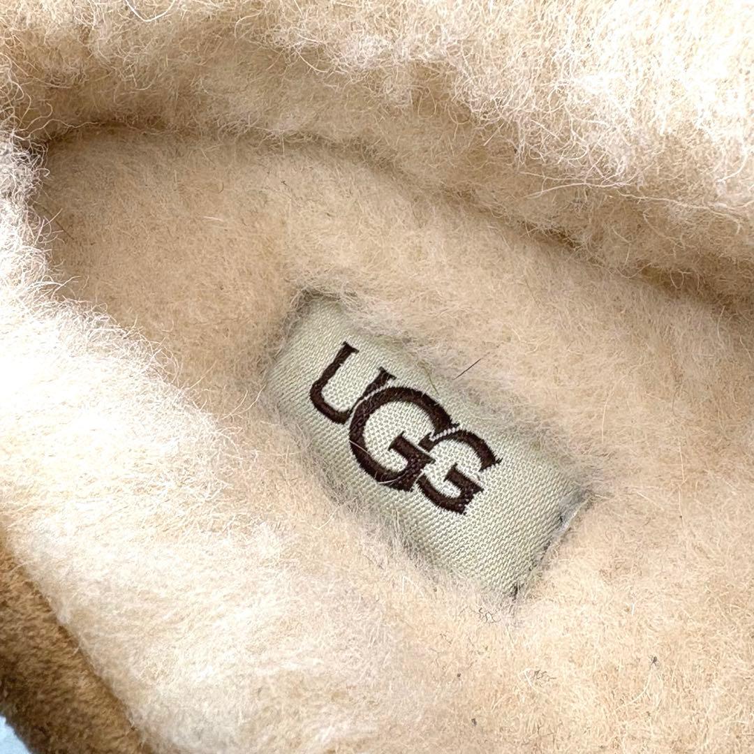 【１回のみ着用】UGG ✮モカシン アンスレー　 チェスナット　26